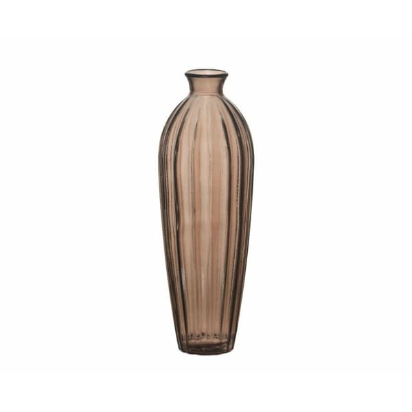 Vase Alexandra House Living Dala Brun genbrugsglas 11 x 30 x 11 cm