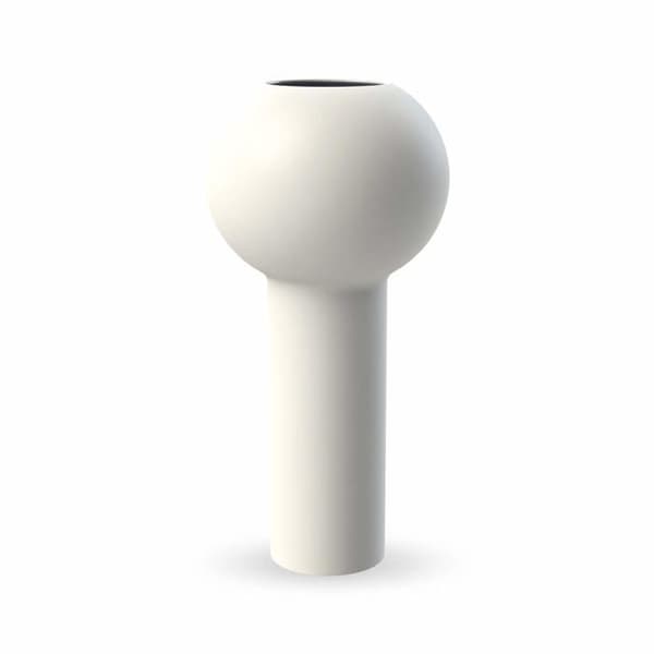 Vas - soliflore Cooee design - CD-HI-028-21-WH - Vit pillervas 32 cm