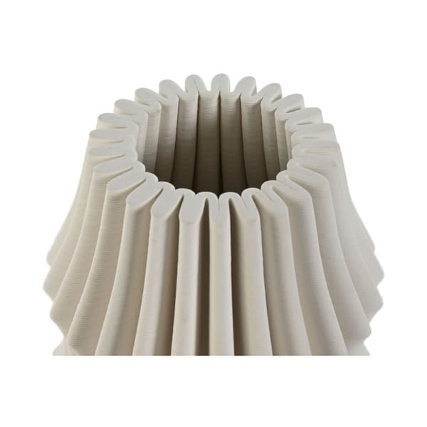 Vase Home ESPRIT Hvid Stentøj Moderne 15 x 15 x 22,5 cm