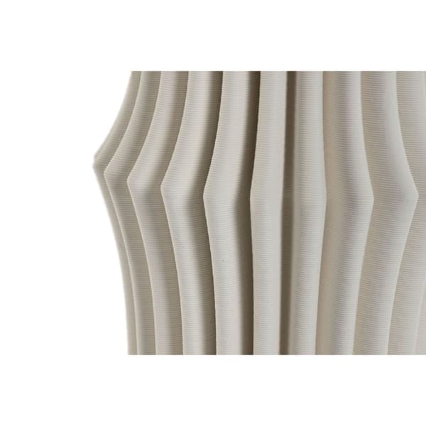 Vase Home ESPRIT Hvid Stentøj Moderne 15 x 15 x 22,5 cm