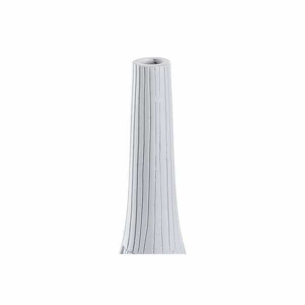 Vas DKD Home Decor Vit Harts Modern (18 x 18 x 50 cm)