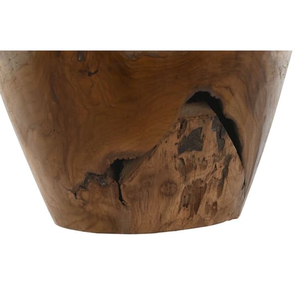 Vas Home ESPRIT Naturell Mörkbrun Teak 34 x 34 x 40 cm