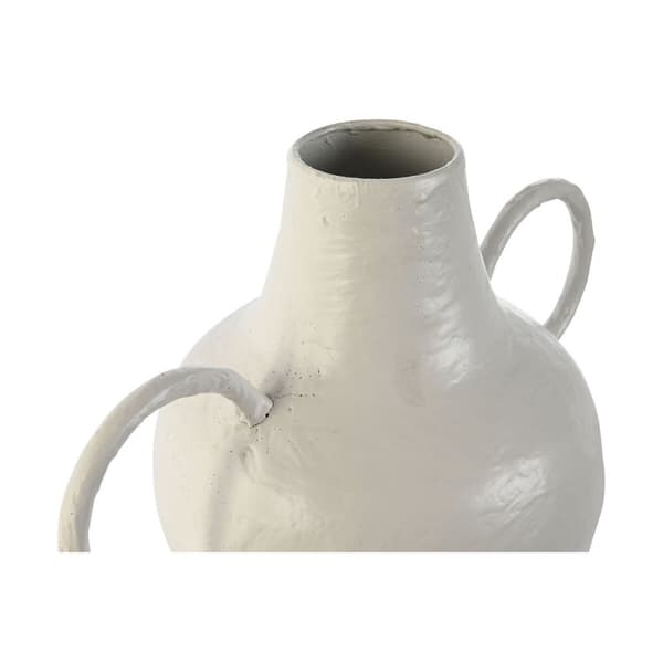 Vas Home ESPRIT Vit Metall 33,5 x 20 x 36 cm