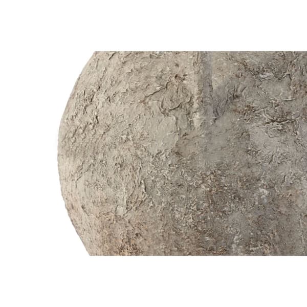 Vas Home ESPRIT Vit Metall 23 x 23 x 35,5 cm
