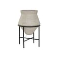Miniatyrbillede 1 af 4: Vase Home ESPRIT Metal Magnesium 32,5 x 32,5 x 50 cm