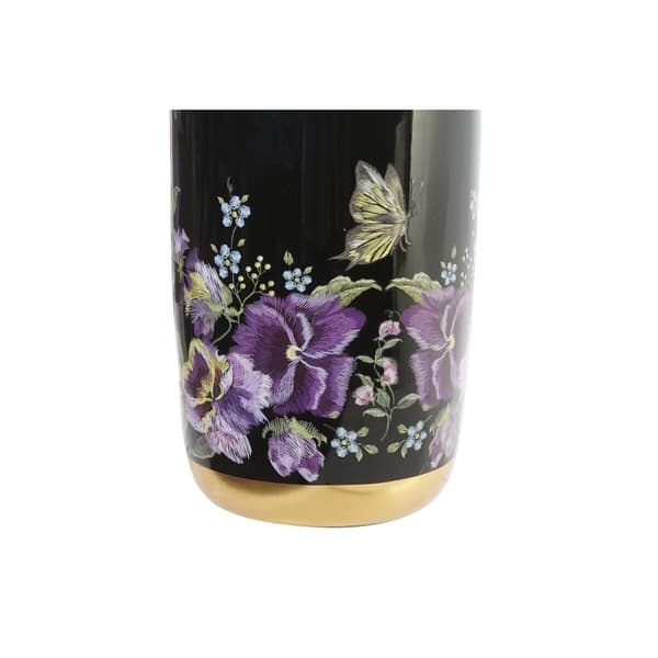 Vase DKD Home Decor Porcelæn Sort Shabby Chic (18 x 18 x 42 cm)