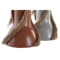 Miniatyrbillede 4 af 4: Vase DKD Home Decor Grå Terrakotta 26 x 26 x 30 cm (2 enheder)