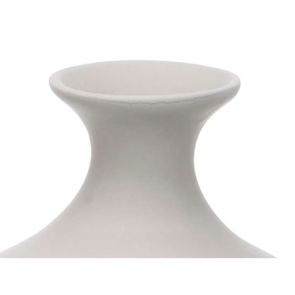 Vase Grå Keramik 19 x 31 x 19 cm (4 enheder) Striber