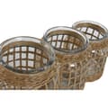 Pikkukuva 3 / 3: Maljakko Home ESPRIT Luonnollinen Kristalli 16,5 x 16,5 x 27 cm (3 Kappaletta)