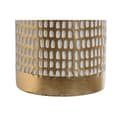 Miniatyrbild 3 av 3: Vas Home ESPRIT Vit Gyllene Metall Modern 14,5 x 14,5 x 55,5 cm
