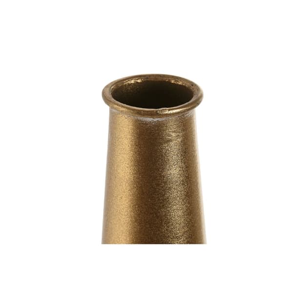 Vas Home ESPRIT Vit Gyllene Metall Modern 14,5 x 14,5 x 55,5 cm