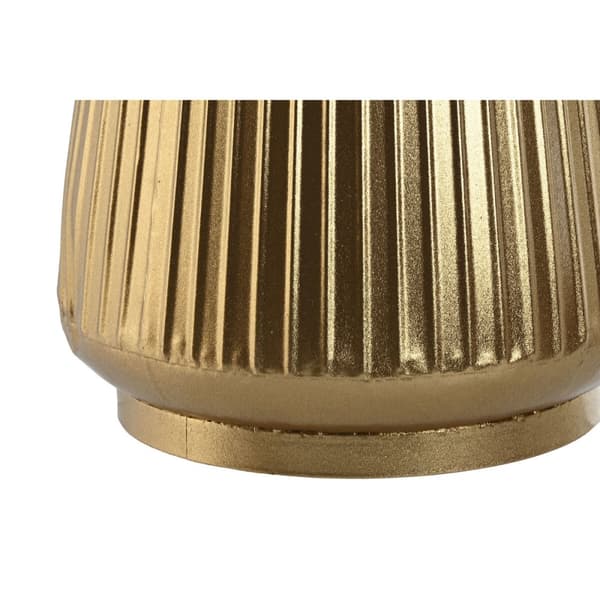 Vase Home ESPRIT Gylden Metal Moderne 29 X 29 X 57,5 cm