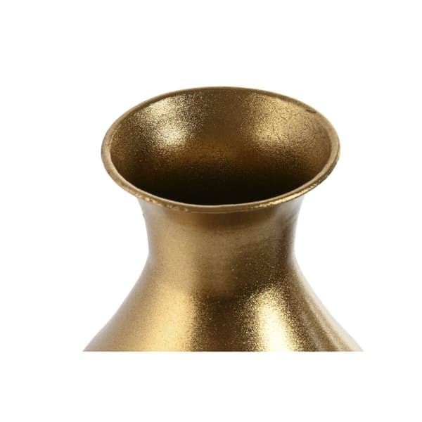 Vase Home ESPRIT Gylden Metal Moderne 13 X 13 X 61,5 cm