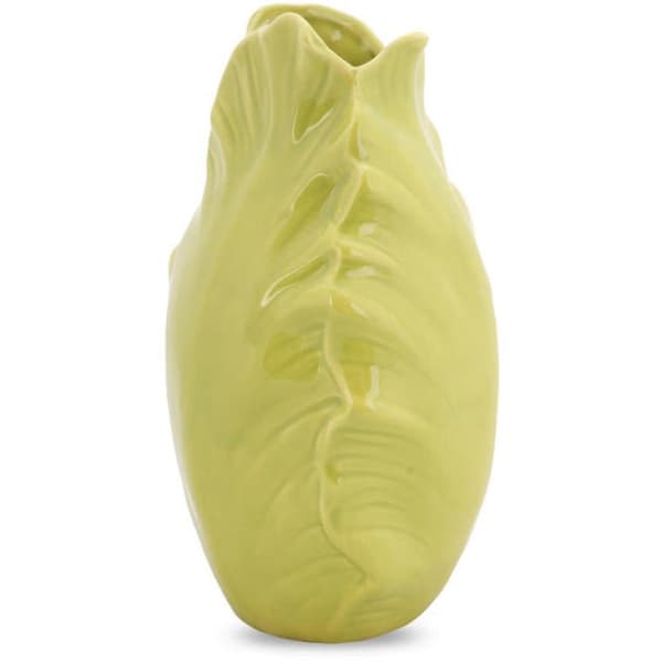 Dekorativ blomsterknop vase i grøn