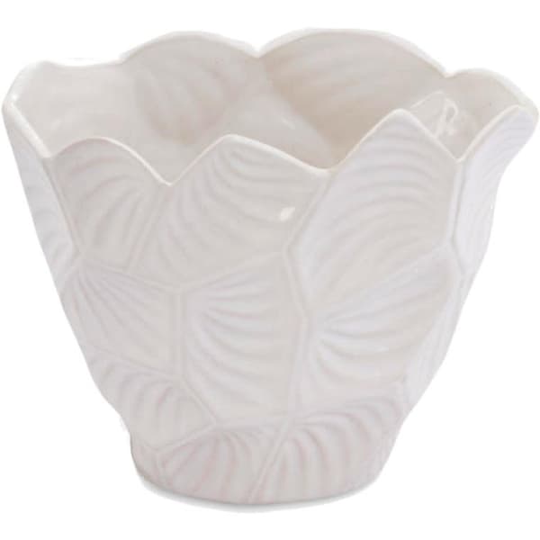 JJ White Keramik Vase Multifunktionel med Anti-Slip Pads