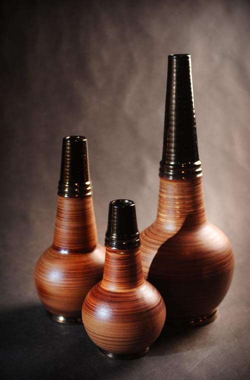Brun vase[QX82174-3]