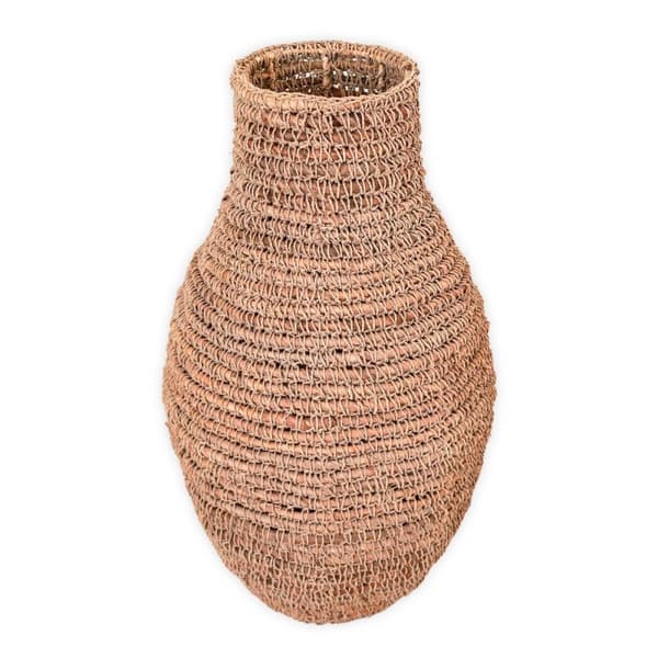 Rootz Woven Boho Maljakko SAKRA valmistettu banaanikuidusta ja raffiasta