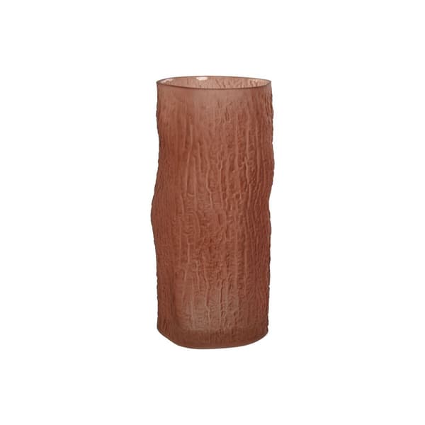 Vase Home ESPRIT Terrakotta Krystall Moderne 14 x 14 x 31,5 cm
