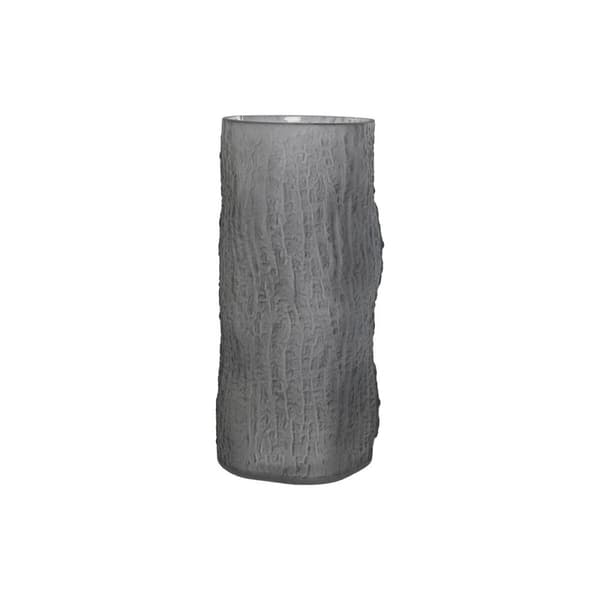 Maljakko Home ESPRIT Harmaa Kristalli Moderni 14 x 14 x 31,5 cm