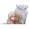 Pikkukuva 3 / 3: Maljakko Home ESPRIT Sininen Vihreä Meripihka Kristalli 14,5 x 14,5 x 26,5 cm (3 osaa)