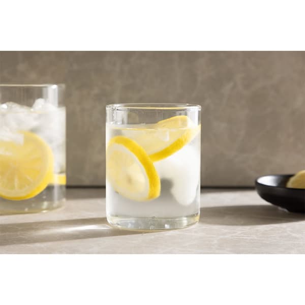 2 x Ria drikkeglass glass klar.
