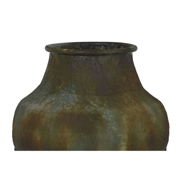Maljakko Home ESPRIT Vihreä Metalli 49 X 49 X 91 cm