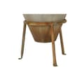 Miniatyrbillede 3 af 5: Vase Home ESPRIT Beige Metal 49 X 49 X 93 cm