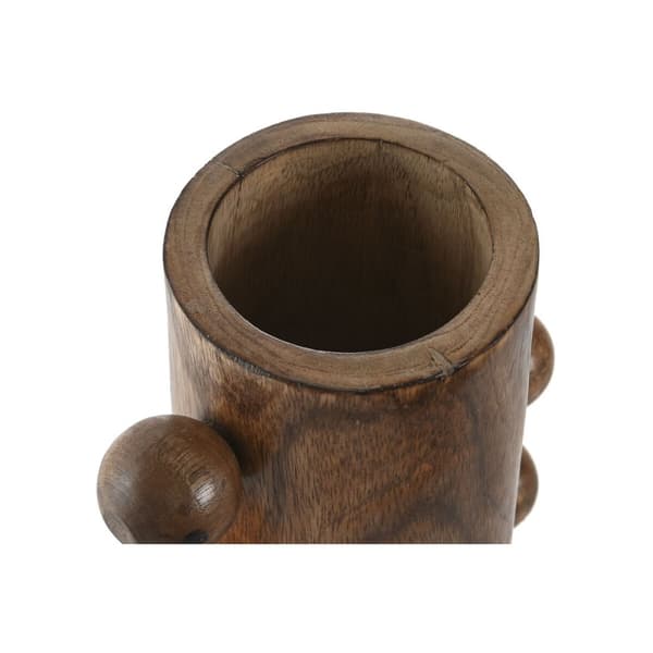 Vase Home ESPRIT Mangotræ 10 x 10 x 28 cm