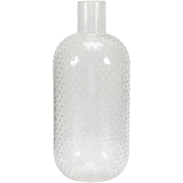 Glasvas - Bubbla - 35 cm - Transparent - Modern design - 15 cm diameter
