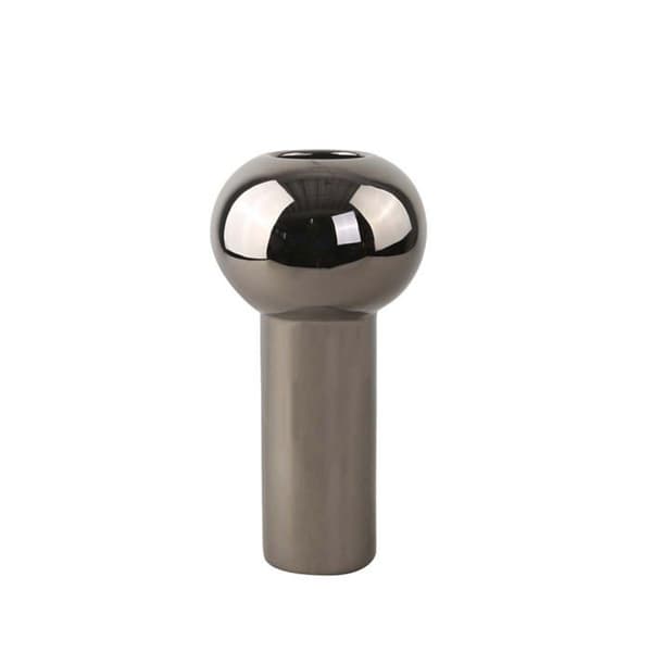 Vas - soliflore Cooee design - HI-028-27-DS - Pelarvas 24 cm Mörk silver