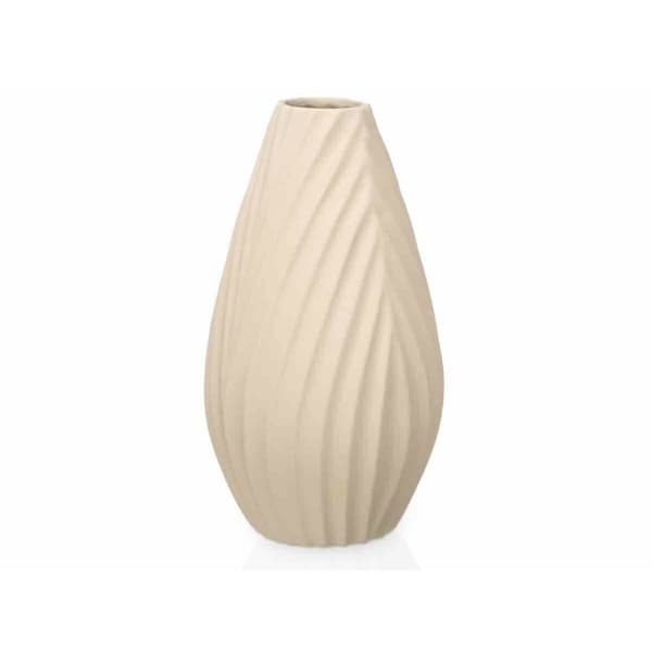 Vase GiftDecor 340-C Beige Keramik 26 x 49 x 26 cm
