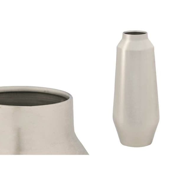 Vase 10216-MS Sølvfarvet Jern 19 x 49 x 19 cm