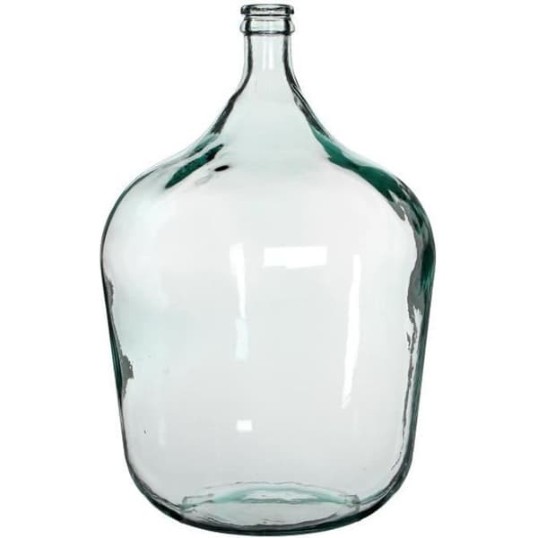 Mica Decorations Diego Vas - H56 x Ø40 cm - Återvunnet glas - Klart