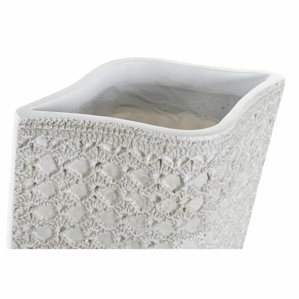 modern design vit vas 58 cm