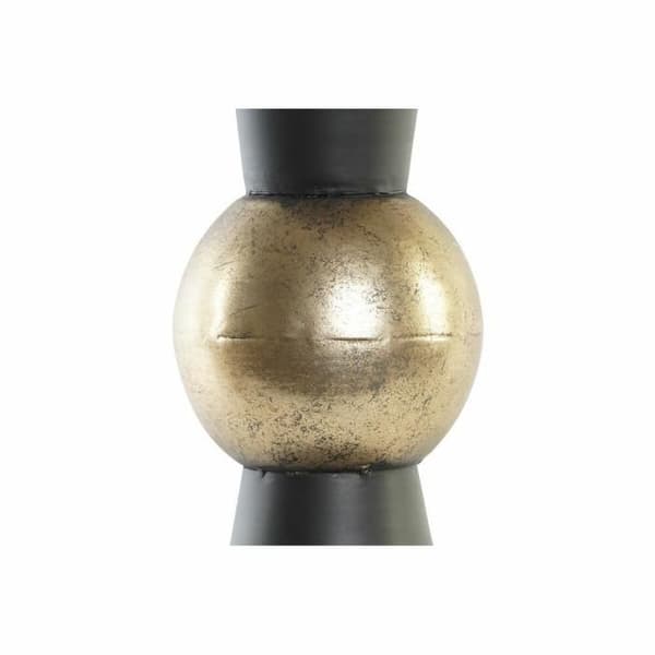 svart vas, koppar vintage design 32 cm