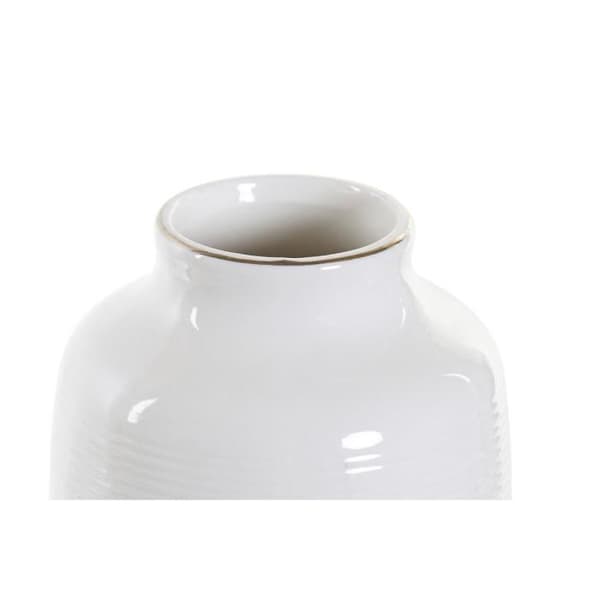 boho design vit vas 24 cm