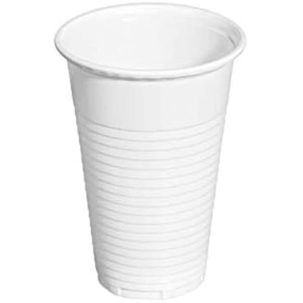 Plastglas - Ej specificerat - 200cc - Vit färg - 100 enheter - Blandet