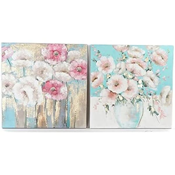 Bord DKD Home Decor Vas (2 st) 100 x 3,5 x 100 cm