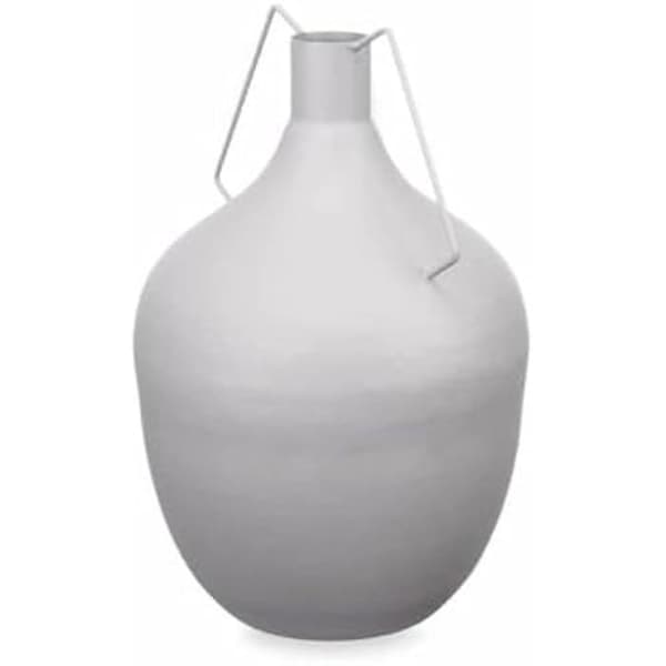 Dekorativ vas - PRESENTDEKOR - Kapselmodell - Grått stål - 42 x 57 x 58 cm - 4 enheter