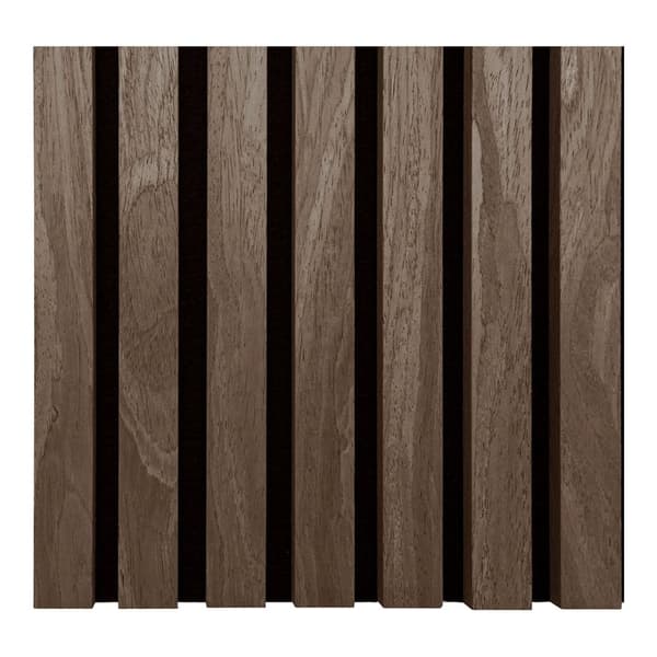 2 x Porto akustikkpanel 240x60x2,2 cm valnøtt dekor.