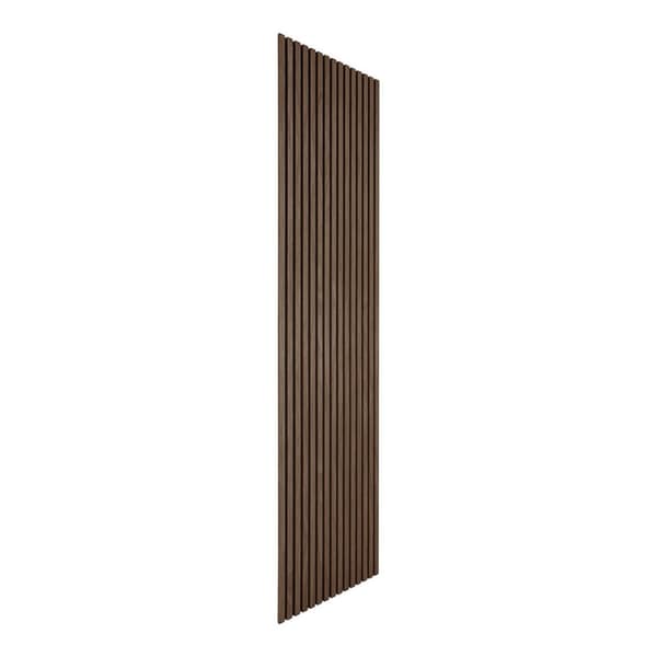2 x Porto akustikkpanel 240x60x2,2 cm valnøtt dekor.