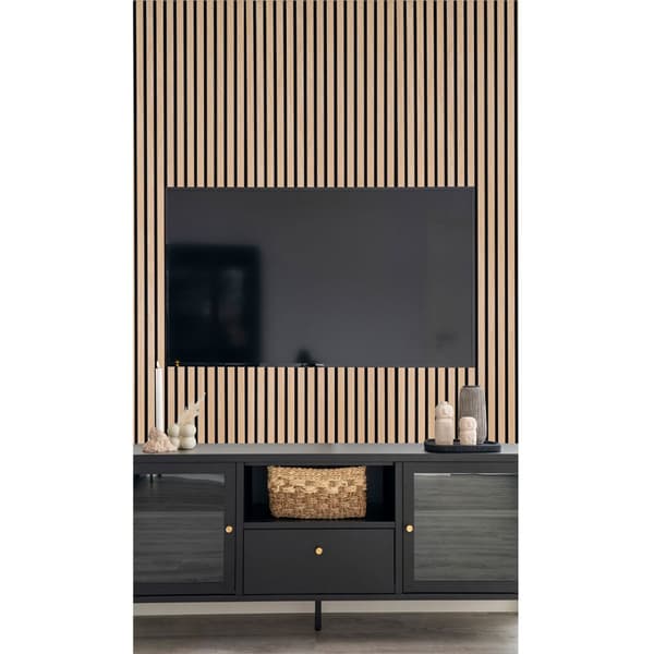 2 x Porto akustikkpanel 240x60x2,2 cm eik dekor.