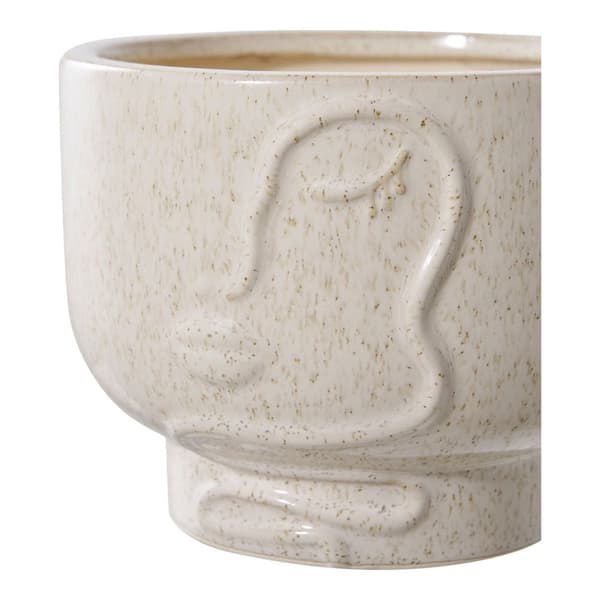 Sines urtepotte beige.