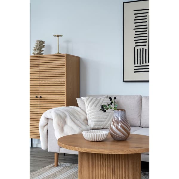 Faro vase brun.