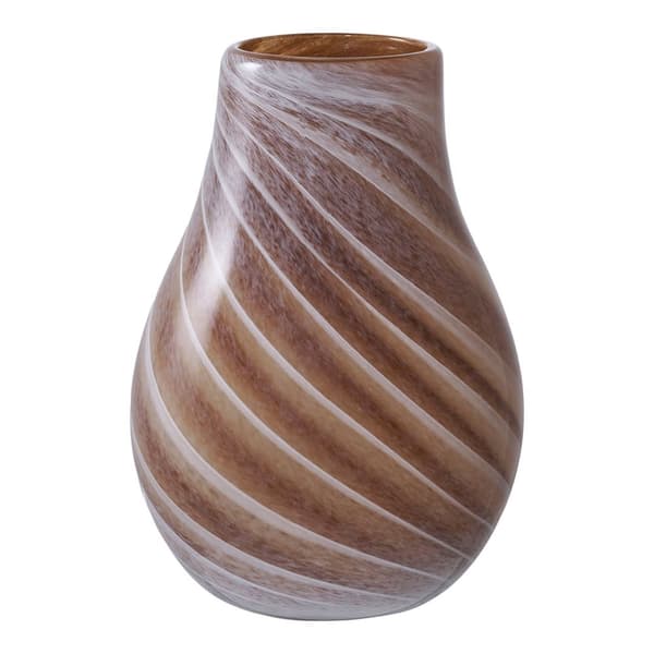 Faro vase brun.