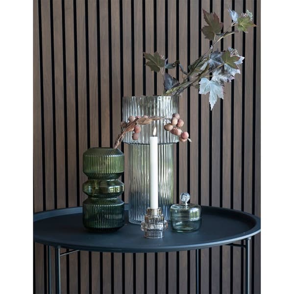 Oeiras vase mundblåst glass klar.