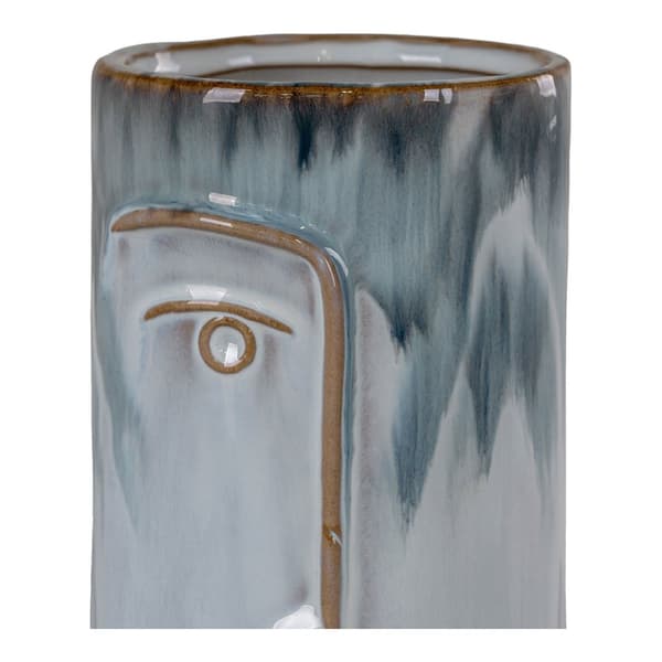Alverca vase keramikk blå.