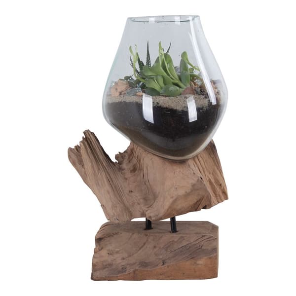 San Marino waterdrop h25 cm teak.