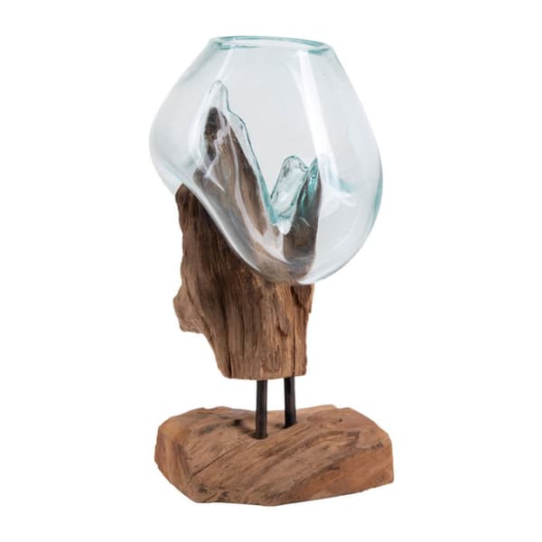 San Marino waterdrop h25 cm teak.