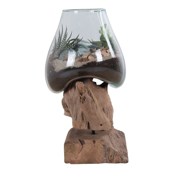 San Marino waterdrop h25 cm teak.